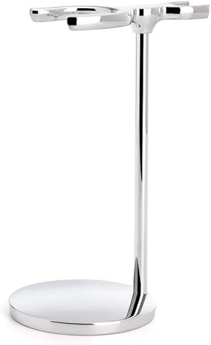 MÜHLE Soporte de afeitar cromado para cepillos y maquinillas de afeitar de la serie SOPHIST y CLASSIC