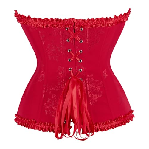 Image of frawirshau Women's Overbust Costume Corset Renaissance Victorian