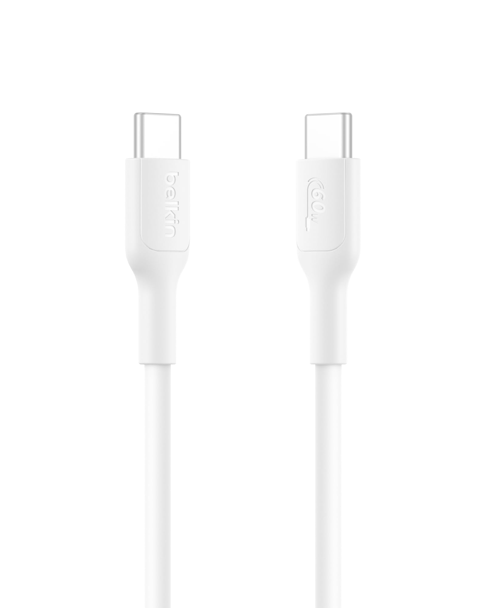 Belkin Apple Certified USB-C to USB-C Cable 1 Meter, 60W - Soft, Flexible Fast Charging Cable, Type C Charging Cable for iPhone 17, Air, Pro, Pro Max, Galaxy S25, Pixel 9, MacBook, iPad Pro | White-image-32