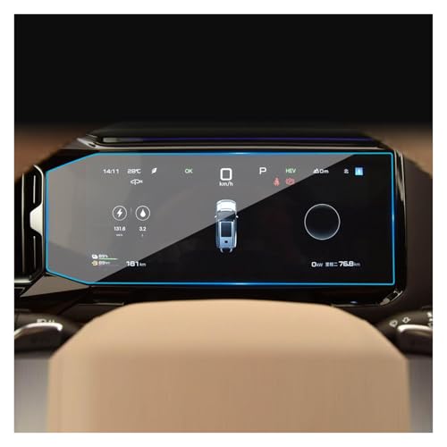 Ciloc Láminas Protectoras Pantalla para BYD Leopard 8 2025 17,3, Película Protectora Antiarañazos para Salpicadero Protector Pantalla Navegación(Co-Pilot Screen Film 12.3)