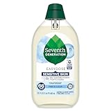 Seventh Generation EasyDose Laundry Detergent, Ultra Concentrated: 66 Loads, Free & Clear Designed for Sensitive Skin, 23.1 Fl Oz