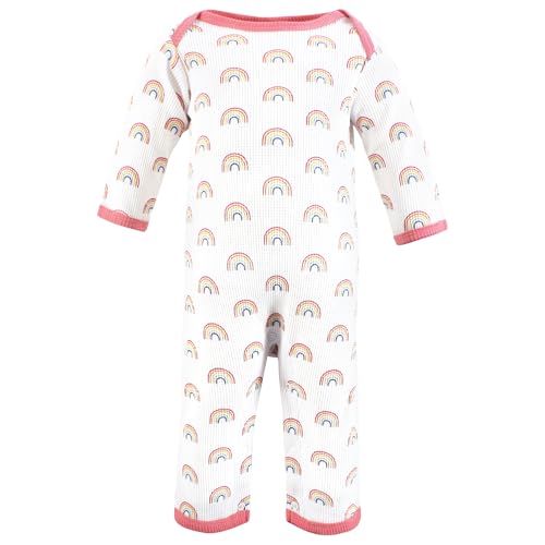 Hudson Baby Unisex Baby Thermal Coveralls 2pk3