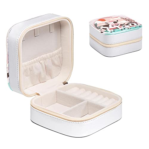 Boîte à bijoux pour colliers brosses et bagues sans emmêlement