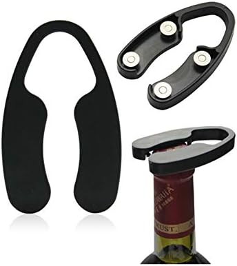 RABUIT Wine Foil Cutter, 4 Stainless Blades Foil Remover for Wine Bottles,Removes Foil Top Effortlessly