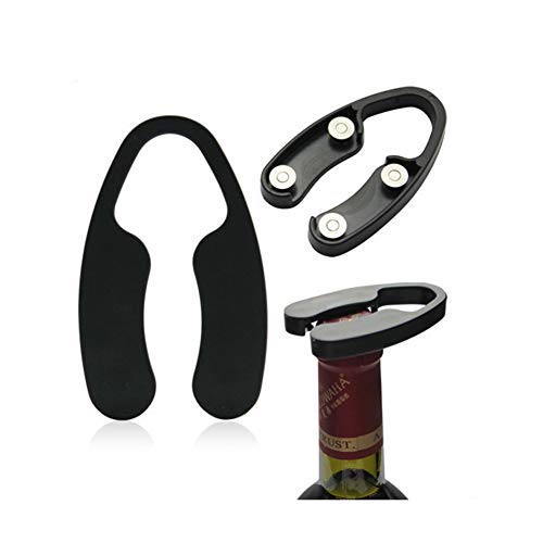 Rabuit Wine Foil Cutter, 4 Stainless Blades Foil Remover For Wine Bottles,Removes Foil Top Effortlessly #TOP1