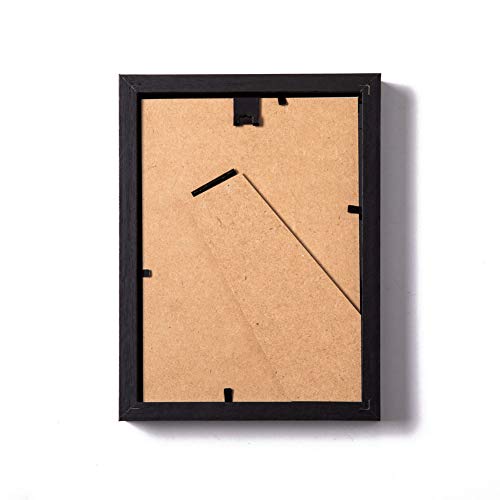 Muzilife 5x7 Shadow Box Rahmen 4er Pack Holz 3D Bilderrahmen mit Glasabdeckung Vitrine zum Aufhängen oder freistehenden Bildervitrine… – Ansicht 4