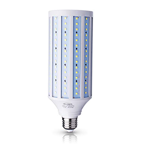 42W LED Corn Light Bulb (300W Equivalent), E39 Base, 4500-Lumen, 6500K Daylight Cool White, AC 85V-265V, LED Corn Bulb for Indoor Outdoor Large Area Garage Factory Warehouse High Bay