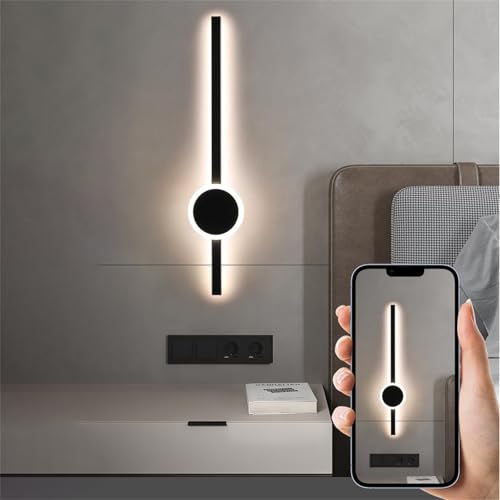 Iluminación de pared para salón regulable que soluciona la falta de espacio con mando a distancia 3