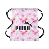 Einschubfach innen PUMA Mädchen Carrysack Tragetasche, Schwarz/Mehrfarbig, Einheitsgröße