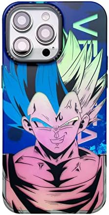 Dewakatt for iPhone Anime Phone Case -Shimmering Laser Effect - Superior Grip and Protection - Multiple Design Available (02,for iPhone 14 pro max)