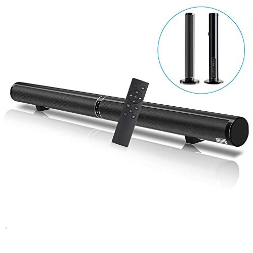 Sound Bar for TV, COSOOS 50W 39.4inch Soundbar with Bluetooth 4.2, Remote Control