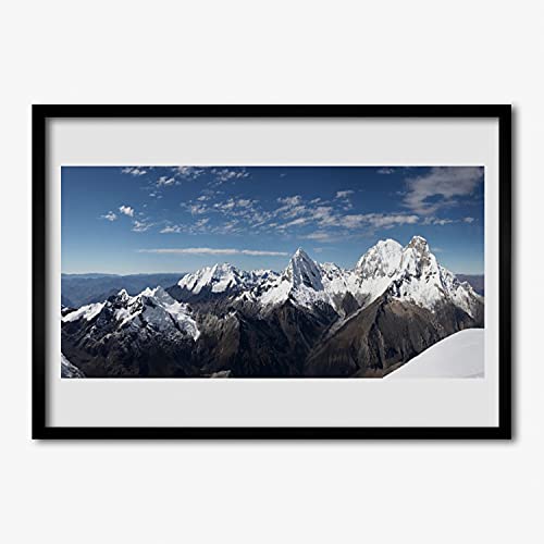 Affiche avec cadre photo Tulup 70x50 cm et cadre en MDF motif paysage de montagnes