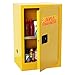 Sandusky Lee SC12F Safety Cabinet for Flammable Liquids, Single Door and Manual Close, 12 gallon, 35