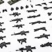 VICVIK Weapons Pack Military Weapons Accessories WWII Soldier Model Toys Military Equipment Battle Blocks Bricks Children's Toys, Compatible with Mini Figure Brick Toy for Boys Age 3＋