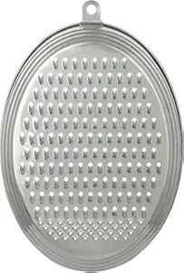 1 PS Stainless Steel Handy Grater Fruits Slicer for Kitchen Daily Use - (Silver)