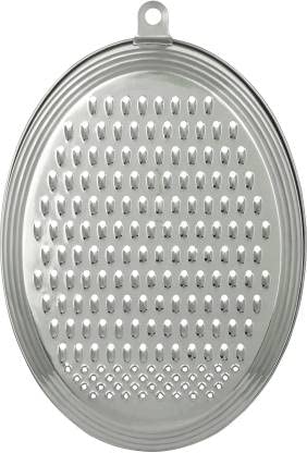 AGLOR Stainless Steel Grater and Slicer for Vegetables, Coconut Fruits Sweets Cheese Easy to Handle Also Known As Kisni