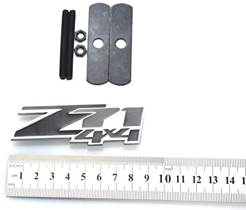 Insignia Emblema Z71 4x4 de rejilla con acabado resistente para Chevrolet Gm 4