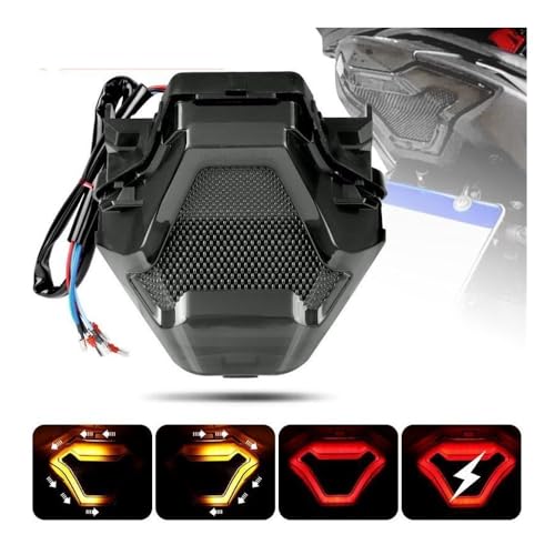 Feux arrière moto LED pour rouler la nuit en sécurité MT03 FZ07 R25 - 2