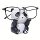AMJDGEU Brillenrahmen Netter Tier Brillenhalter für Home Office Schreibtisch Dekoration Geschenk (Panda)
