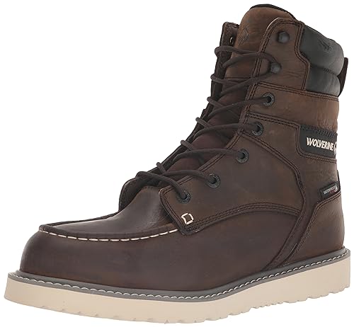 Image of Wolverine mens Trade Wedge Waterproof Steel Toe 6 inch