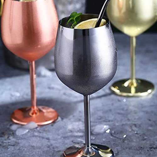 Copas de vino de acero inoxidable de alta gama para hostelería selecta 5