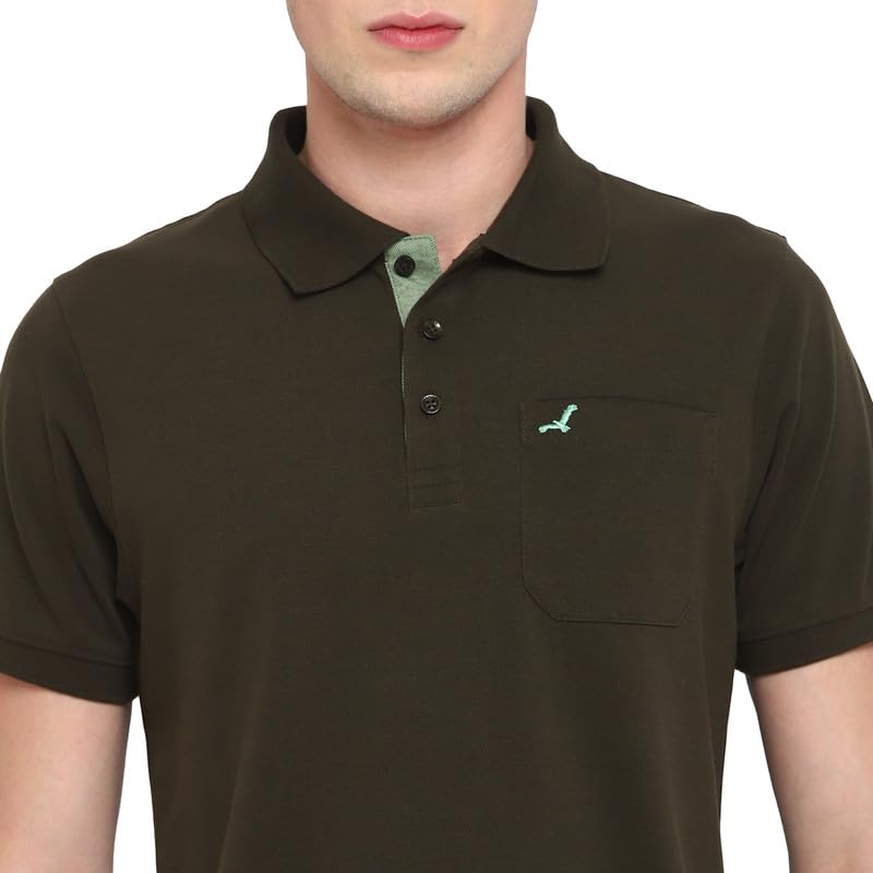 Image of AMERICAN CREW Men's Polo T-Shirt with Pocket Tshirts
