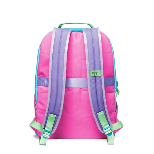 Image of Simple Modern Kids Backpack for School | 25L Laptop Backpack | 80s Mix | Ellis Bookbag for Girls, Boys | Cute Backpack for High School, College, Teens | 80s Mix