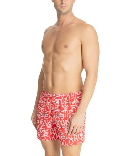 Emporio Armani Men's Standard Ropes Macro Logo Swim Boxer4