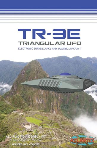 Atlantis Toy TR3 UFO with Base 5 inch