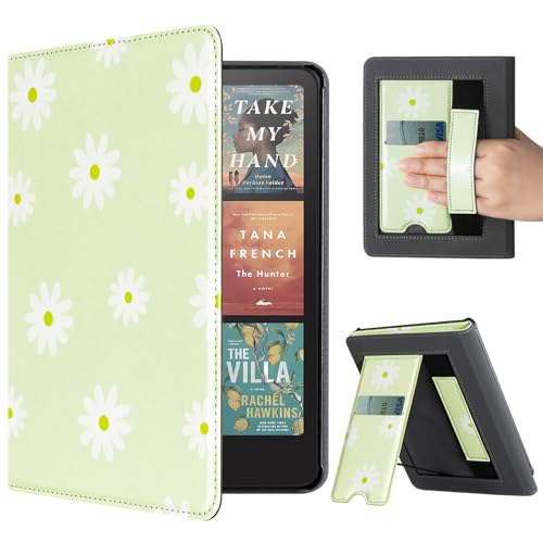 Image of CoBak Case with Stand for Ebook Readers - Durable PU Leather Cover with Auto Sleep Wake, Card Slot, Hand Strap Feature