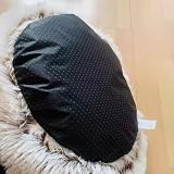 65cm Ø Flauschig Hundebett Katzenbett Bärentatzen-Design Hundekissen Katzenkissen Waschbar Hundekorb Katzenkorb Plüsch rutschfest Haustierbett Warm Schlafplatz für kleine mittelgroße Hunde/Katze/Hasen