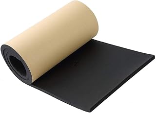 Sponge Neoprene with Adhesive Foam Rubber Sheet 1/2” Thick X 12” Wide X 54” Long, Cut to Multiple Dimensions and Lengths - DIY, Gaskets, Cosplay, Costume, Crafts