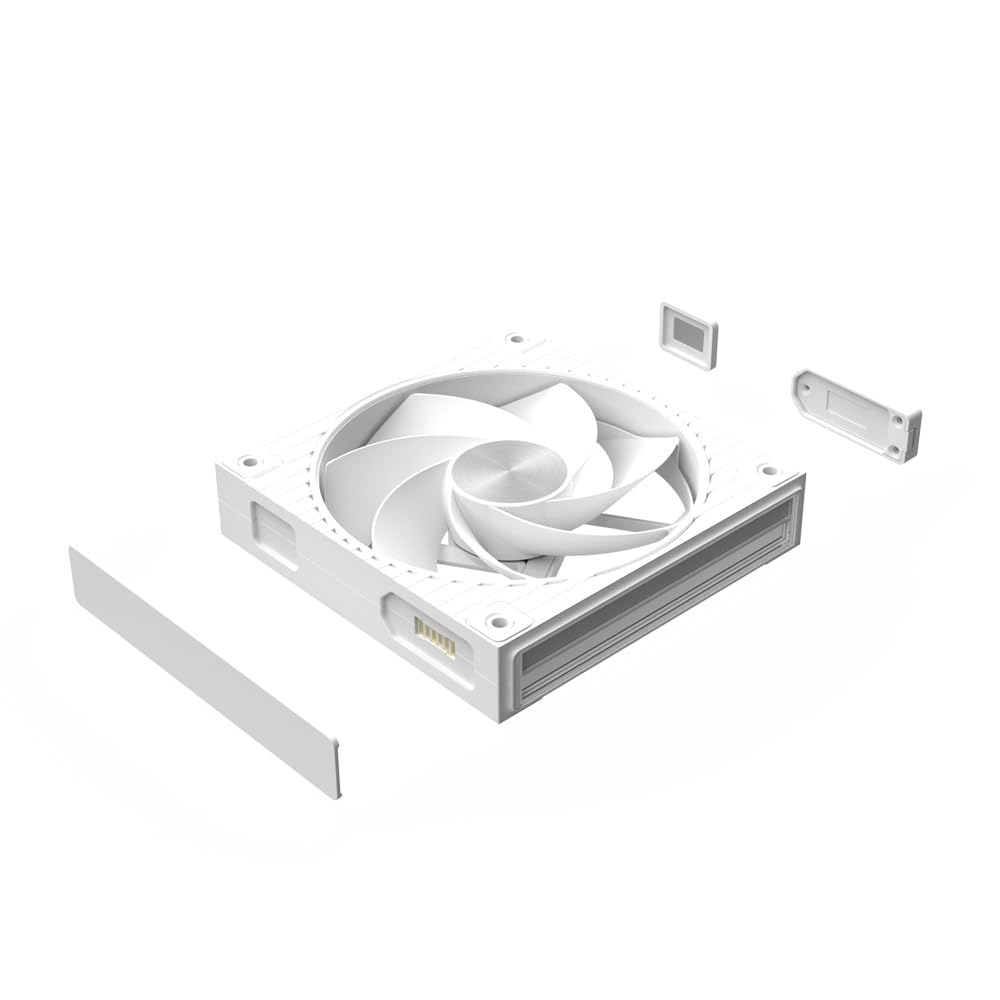 Amazon | ZALMAN ZM-DF120R A3 WHITE PCケースファン 3個セット FN2744
