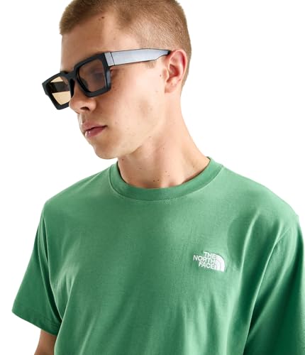 Image of THE NORTH FACE Men's Evolution Simple Dome Short-sleeve Tee (Standard & Big Size) | Cotton Shirt With the Classic Logo