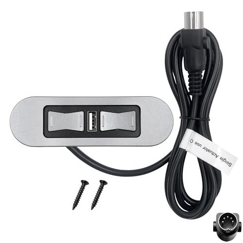 Uetmulik Power Recliner Emomo HX90AFU 5 Pin Hand Control for Lift Chair