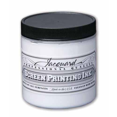 Encre sérigraphie Jacquard opaque super blanc 226,8g pour textile