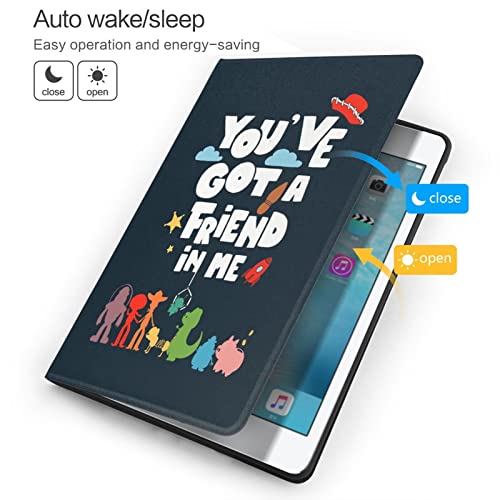 トイストーリー iPad 第9/8/7世代 (2021, 2020, 2019) ケース 薄型 軽量 傷防止 人気 オートスリープ/ウェイク対応 iPad 10.2 用 ケース アイパッド iPad9 iPad8 iPad7 カバー おしゃれ ソフト 多角度調整 かわいい スマートカバー キャラクター 保護カバー グッズ