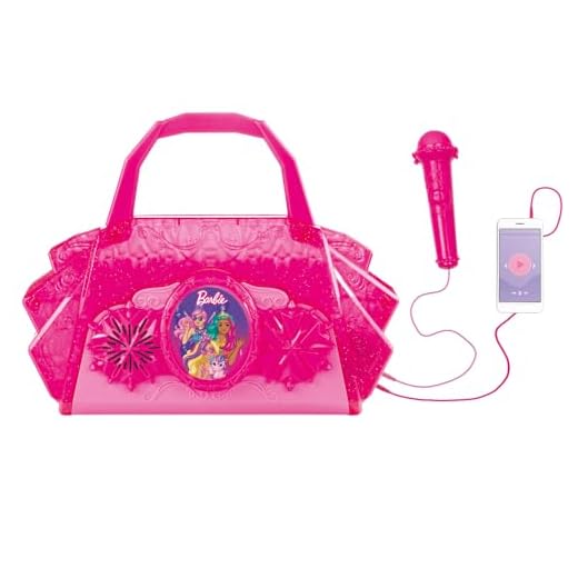 Barbie Bolsinha Musical Dreamtopia C/ Função MP3, Rosa