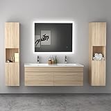 MDF：Sa structure est en fibre de moyenne densité sans peinture, les produits respectueux de l’environnement qui n’auraient aucun effet indésirable sur la santé. Portes extra-renforcé, matériau Anti-déformation.