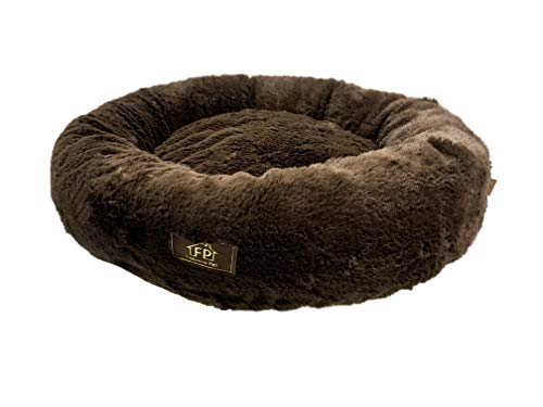 Cama Nuvem Pelucia Fábrica Pet Marrom - M