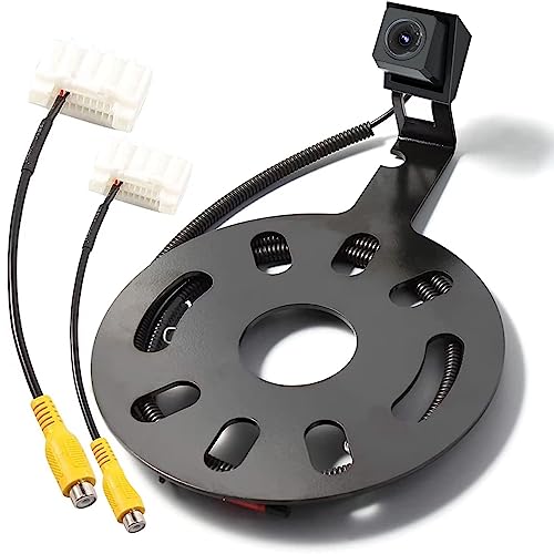 EWAY Classic 1.0 Backup Camera for Jeep Wrangler Spare Tire Mount 2007-2018, Rear View Reverse Aftermarket Camera for JK JKU Rubicon Sahara Sport Unlimited Removable Guidelines w/OEM Monitor Adapter by EWAY - Used condition - US$48.08