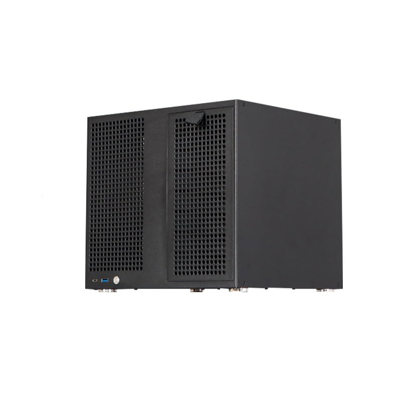 8-bay NAS Pc Case Computer Case enclosure matx NAS case chassis, ATX power supply, MATX motherboard, full-height PCIe, home server(Only for NAS computer chassis shell, excluding any other accessories)