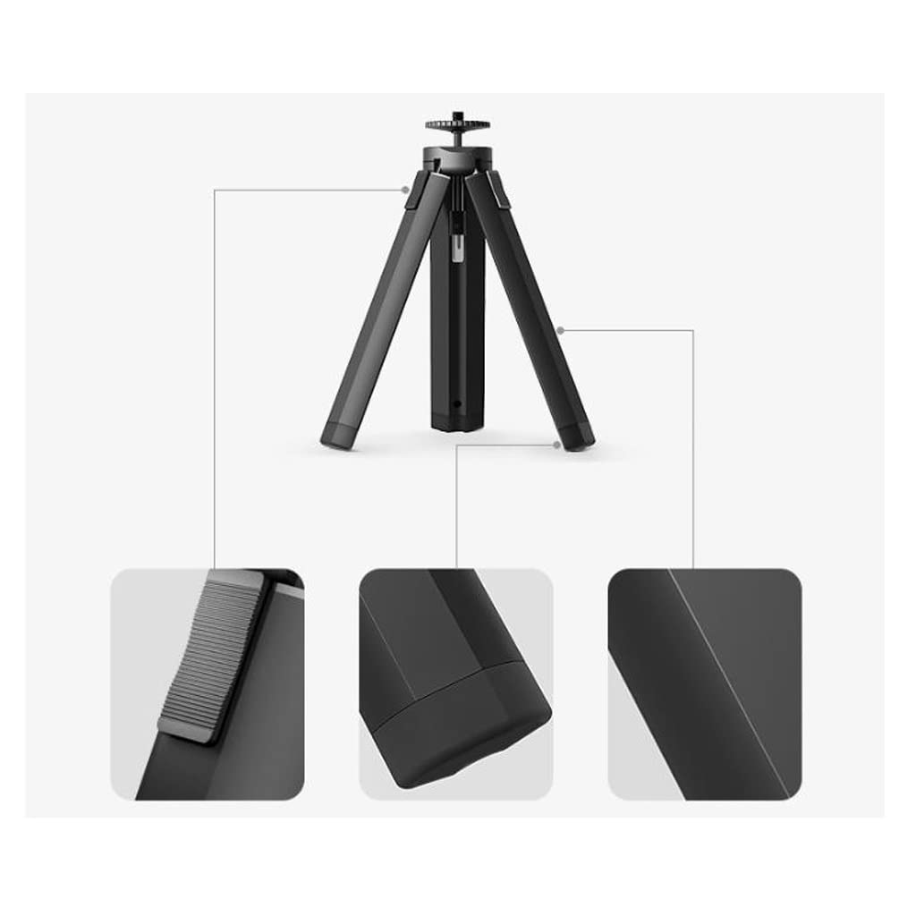 Soporte Triangular de Escritorio portátil for proyector, Bandeja de Cabeza móvil de Tres Patas for proyección en el hogar no Perforada