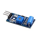 Tensión de servicio 3.3 V - 5 V, Forma de salida: salida del conmutador digital (0 y 1) Tamaño: 3.2 cm x 1.4 cm, Tiene un agujero de perno fijo, instalación conveniente