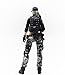 JOYTOY 1/18 Soldier Action Figures 4-Inch luomo B Female Anime Figure Dark Source Collection Action Figure Military Model