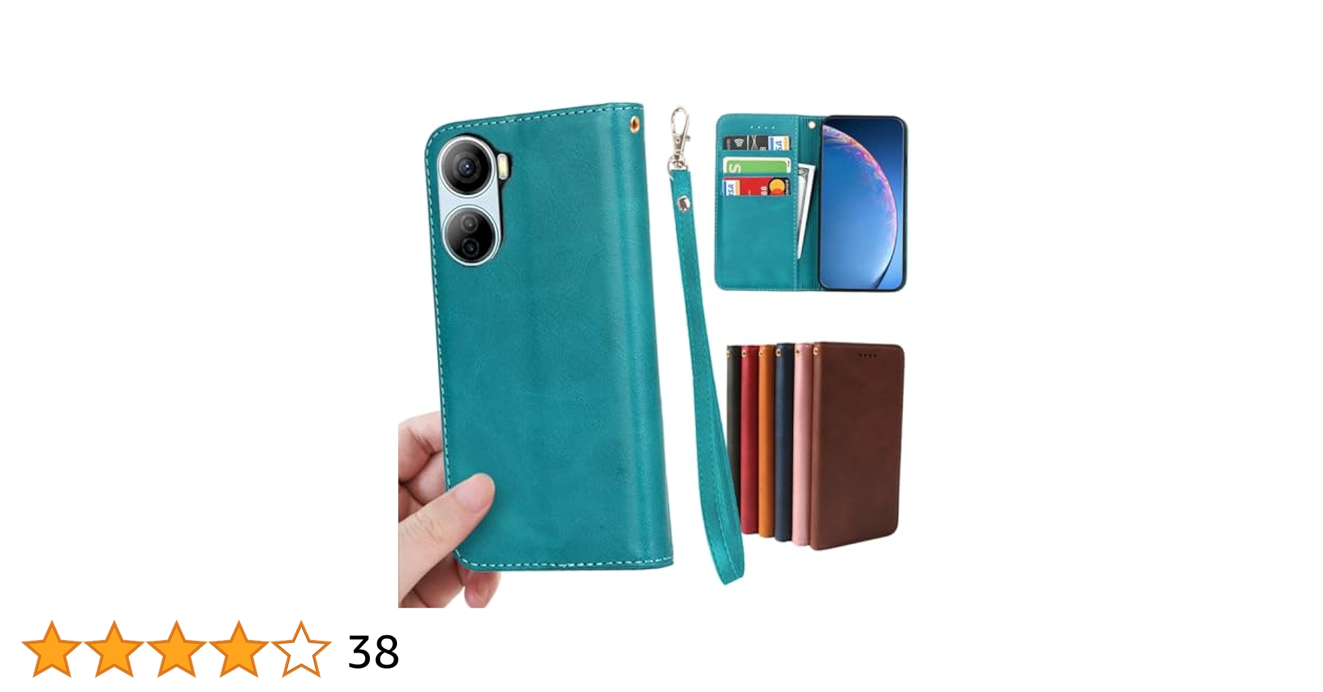 Amazon.co.jp: ZTE Libero 5G IV A302ZT ケース 手帳型