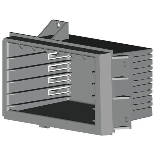Scosche GM1518B Compatible with 1989-94 GM Full Size Truck Optional Storage Pocket; (Replaces FM Control Unit)