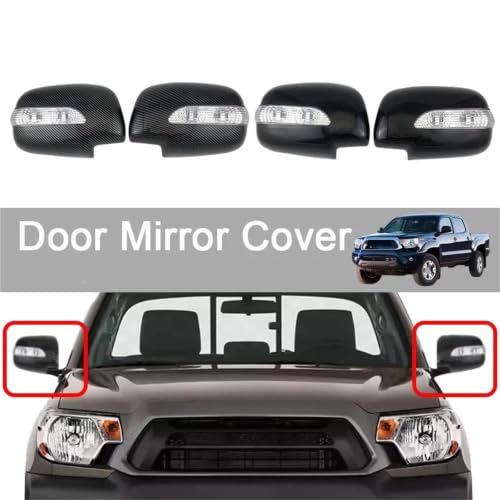 Coques rétroviseur Tacoma 2008-2014 noir brillant protectrices