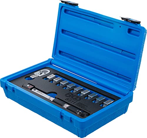 Llave de radios dinamométrica | con cabezales intercambiables | 3-15 Nm - 3