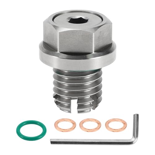Tornillo de cárter M14.1 para reparar roscas dañadas y detener filtraciones de aceite